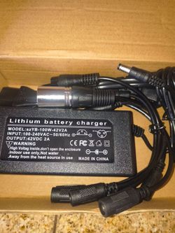 Scooter e-bike charger 42v 2A Lithium Battery Charger