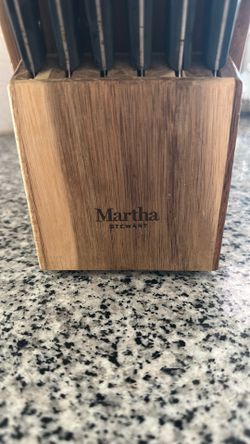 Martha Stewart knife set