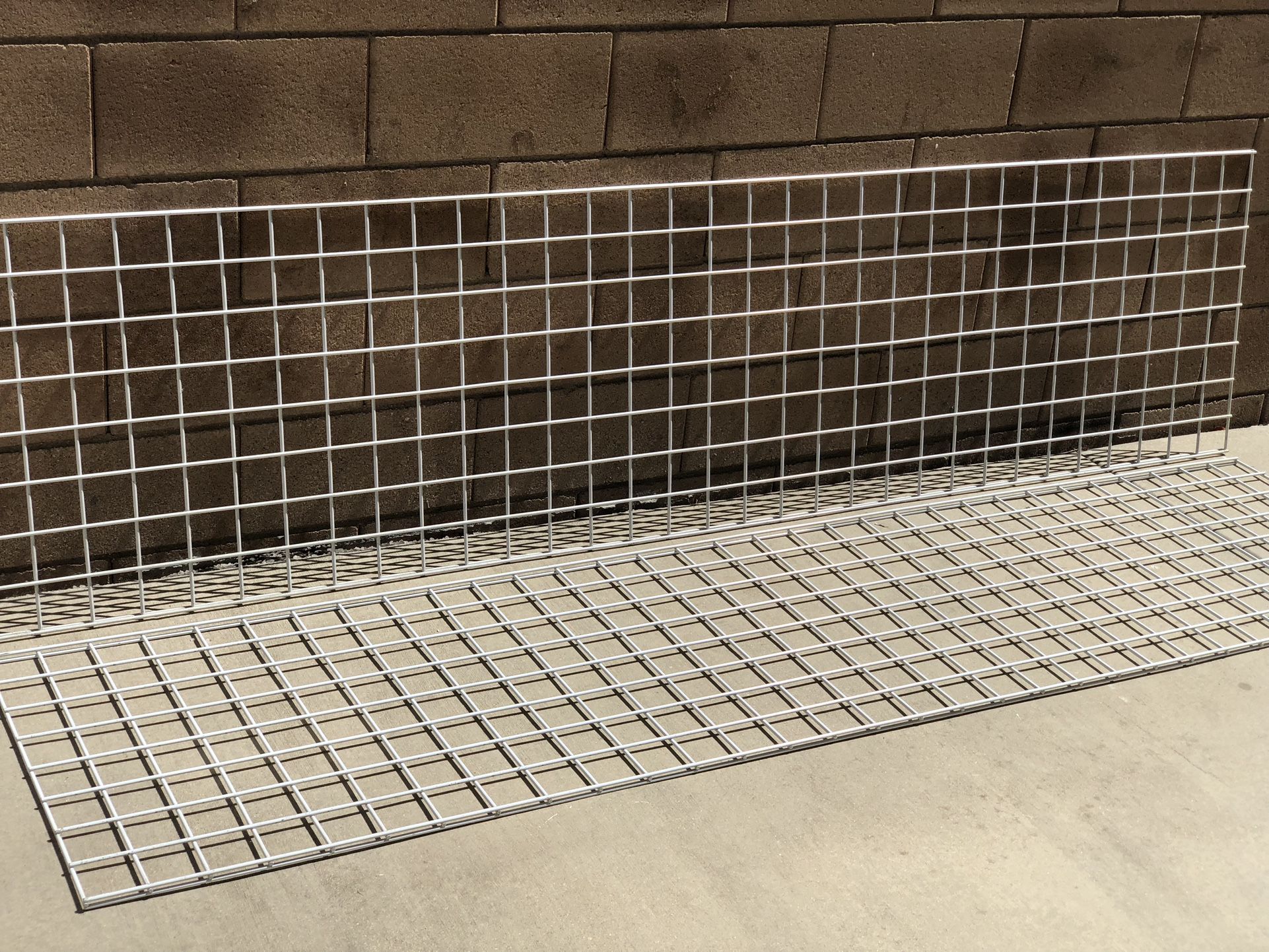 2' X 8' Rail Storage Shelving Heavy Duty