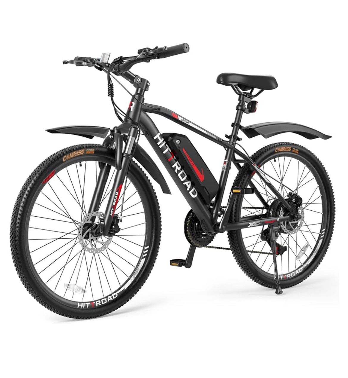 Hittroad Electric Mountain Bike Bicycle 20 Mph
