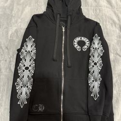 Chrome Hearts Zip Up Hoodie 