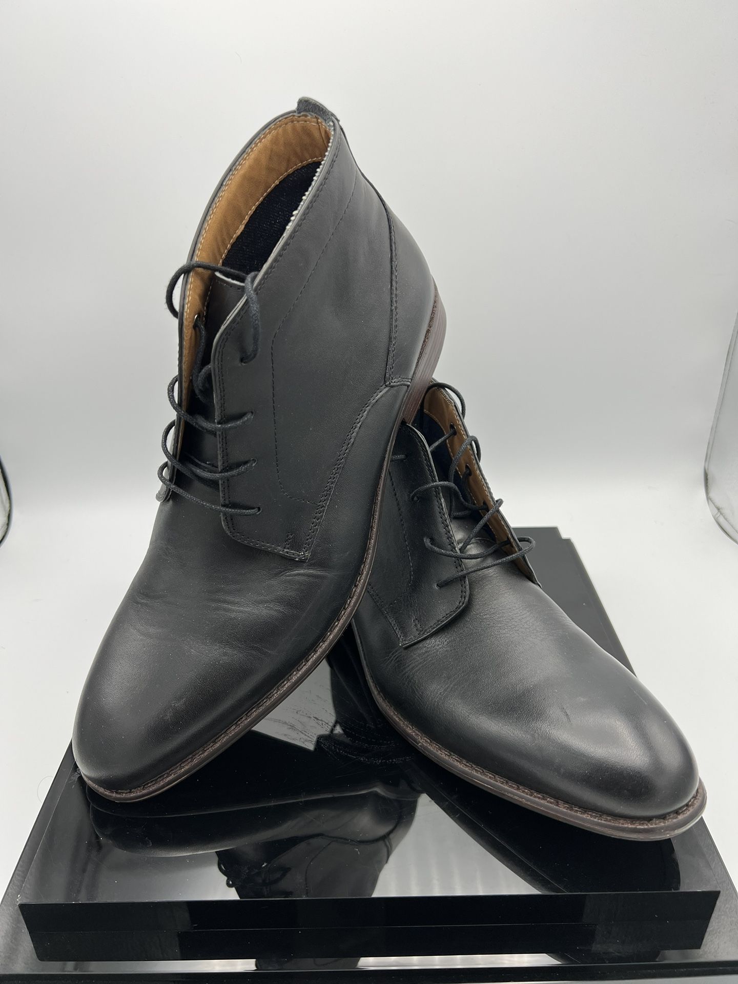 Aldo Men’s Black Dress Boots Size 9