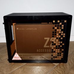 JONSPLUS Z20 Orange/Black Micro-Atx Mini Tower PC Case