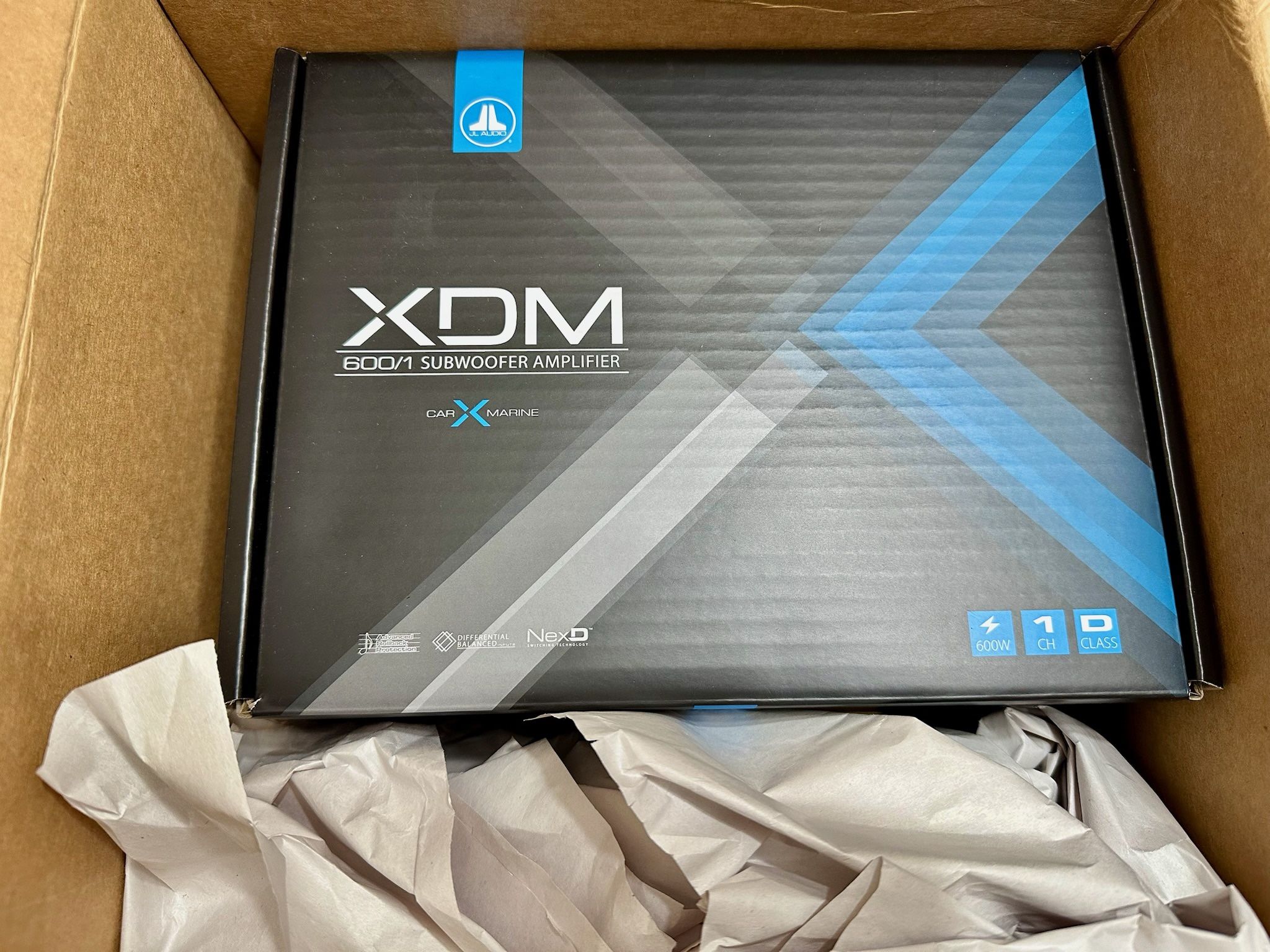 JL Audio XDM600/1 Amp