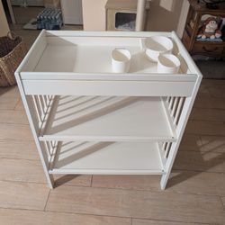Baby Changing Table IKEA 3 Shelf's 37*32*21 Inc