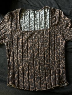 American Eagle Cheetah Shirt