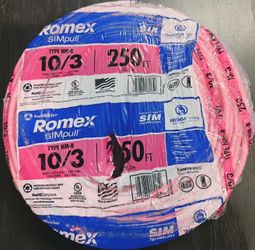 romex 10/3 250ft 250$