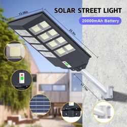 Brand New 800W Solar Street Lights Outdoor Waterproof