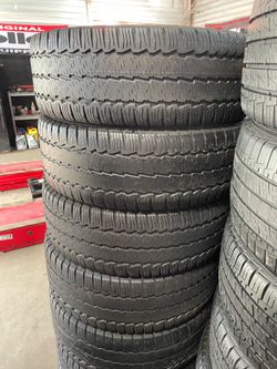 4 USED 23565R16 C-Class 12 ply Continental All Season tires for $250 installed and balance.  23565R16 235 65 16 235 65 R 16 235/65/16 235/65/16  AIl N