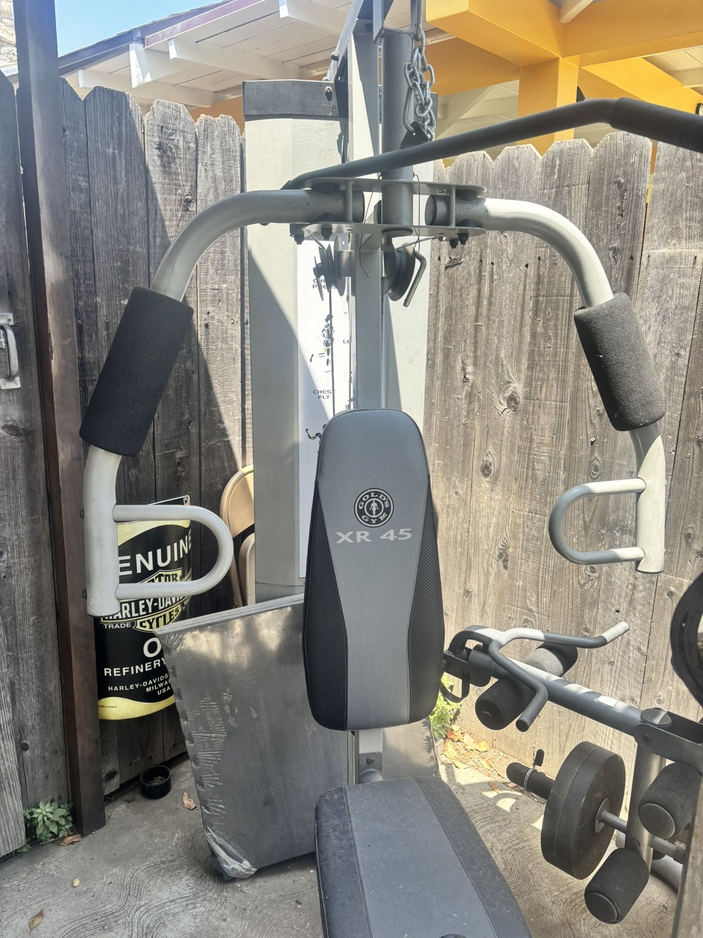 Gold Home Gym