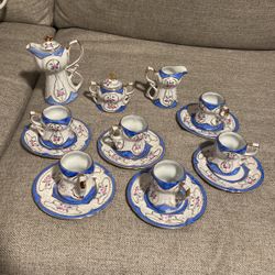 Vintage Mini Limoges Tea Set
