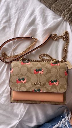 Coach Crossbody Bag Strawberry Print