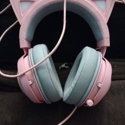 RAZER Pink Cat Headphones