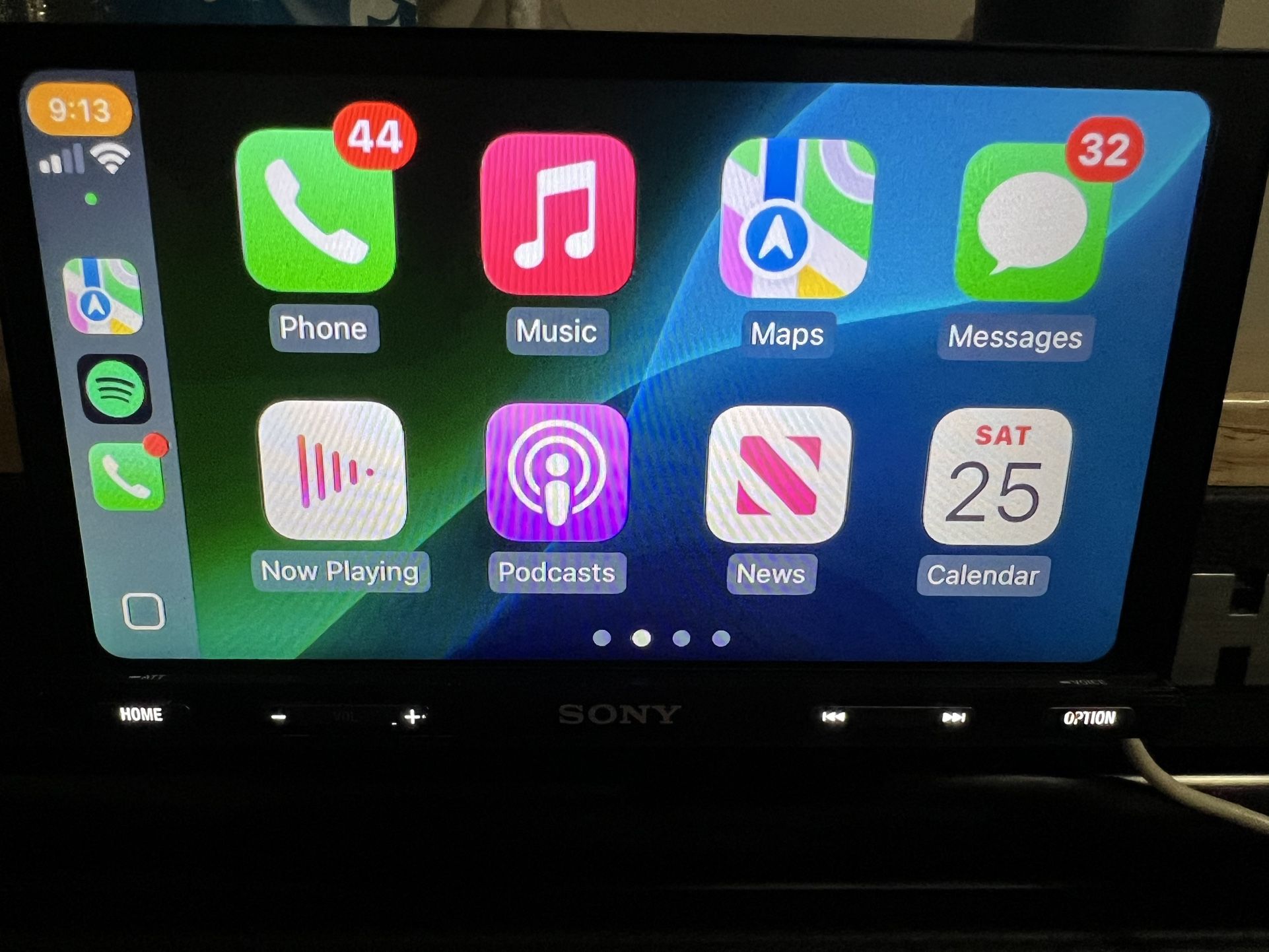 Sony Model XAV Da 5500 Apple CarPlay