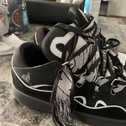 Black Grey Reflective Lanvin