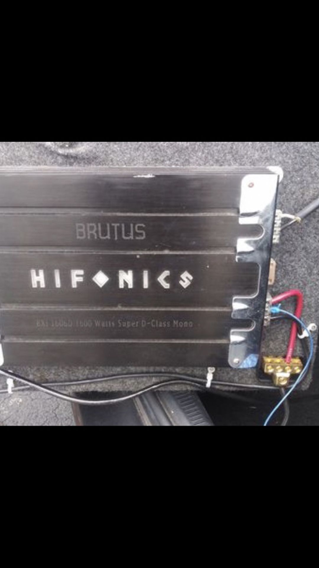 Hifonics Brutus 1600 Monoblock Amp