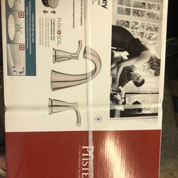 Pfister Masey Brushed Nickel Widespread 2-handle WaterSense Mid-arc Residential Handle Bathroom Sink