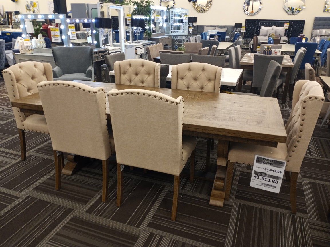 7pc Dining Table Set