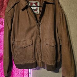 Mens leather jacket