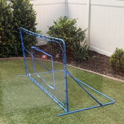 Soccer Rebounder Net, Quick-Switch Angle Soccer Training for Control, Passing Practice, Easy Setup Soccer Goal Rebounder Gifts Aids & Equipment for Ki