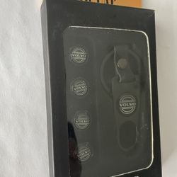 4 ~ Volvo Black Air Valve Caps 