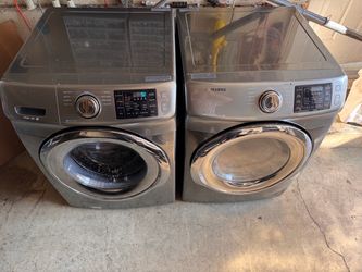 Front load washer and dryer