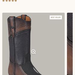Sting Ray Cuadra Boots Size 12