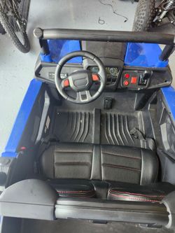 24-volt riding car