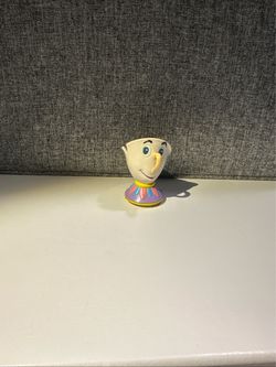 Disney Chip Beauty and the Beast Figure on Wheels