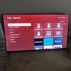 55 inch Smart Roku Tv 