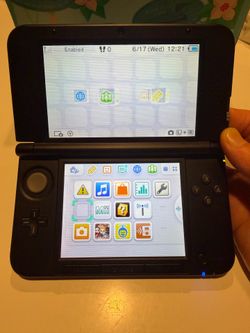 3ds xl Blue color in good condition
