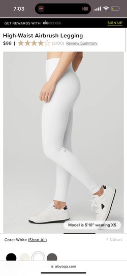 High-Waist Airbrush Legging