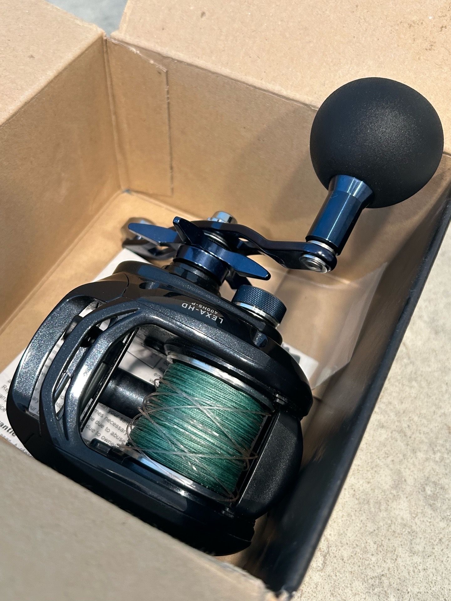 Daiwa Lexa HD 400 HS-P