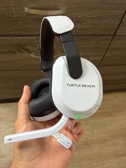 Turtle Beach Stealth 600 Gen 3 Wireless Gaming Headset White USB Dongle Mic Tested Working