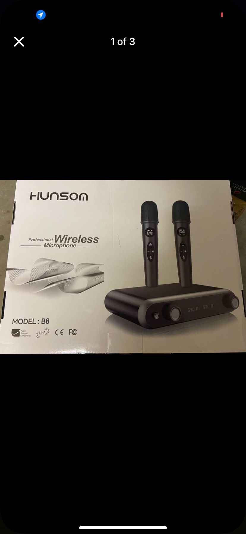 Wireless New Microphone Model B8
