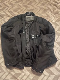 Hooligan 2 - Stealth ; Motorcycle Jacket  (Padded/Size:XL/Color: Black)