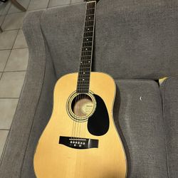 Mitchelle 12 String Guitar With Bag 