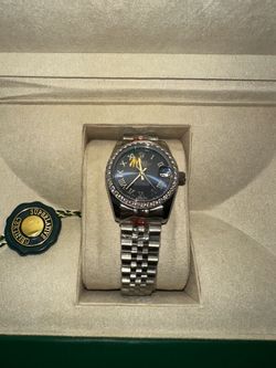 Navy face womens watch