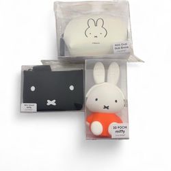 Miffy bags, coin patch, and wallet