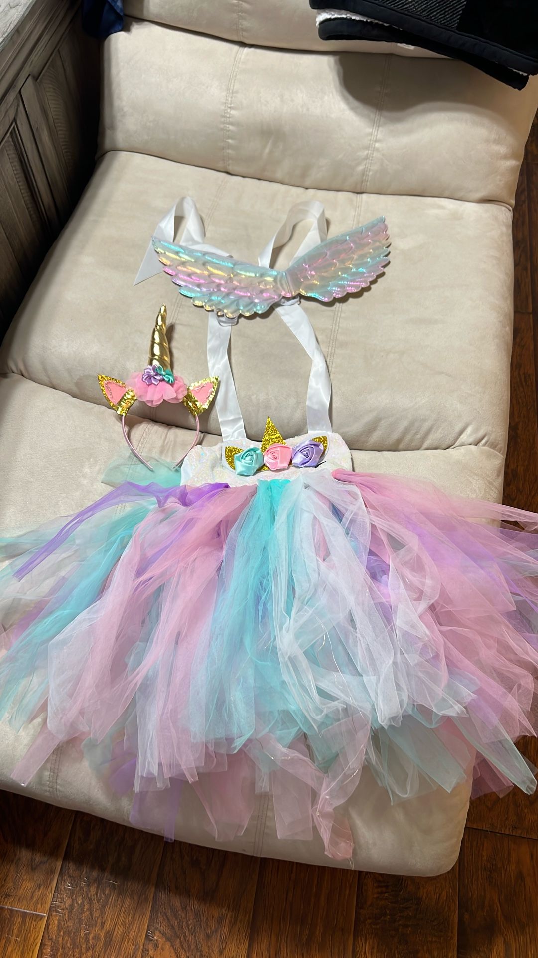 Unicorn Dress Size 6T