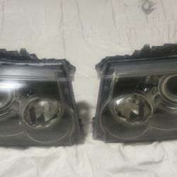 OEM Headlights With Ballast For 2006 Range Rover 