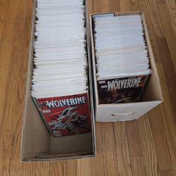 Wolverine comic book collection