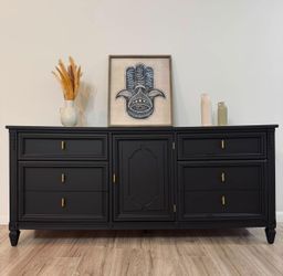 Gorgeous Restored Credenza / Dresser
71”L x 19”W x 32”H