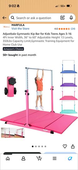 Gymnastics bar