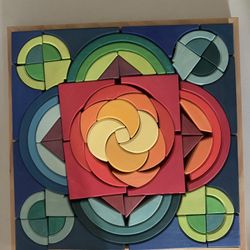 Grimms Arcs In Square Wooden Blocks