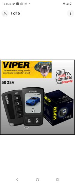 Brand new viper alarm system 5908v with extra loud sirens