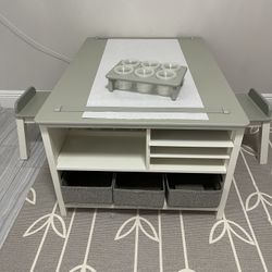 Kids Arts & Crafts Table And Chair Set 