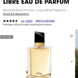 Libre EAU DE Parfum , 5.07 OZ Bottle 