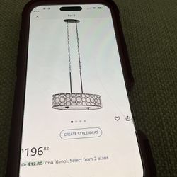 NEW ..Kichler designer 26 Wide Pendant Chandelier 