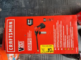 Craftsman 350 PSI battery operated pressure washer